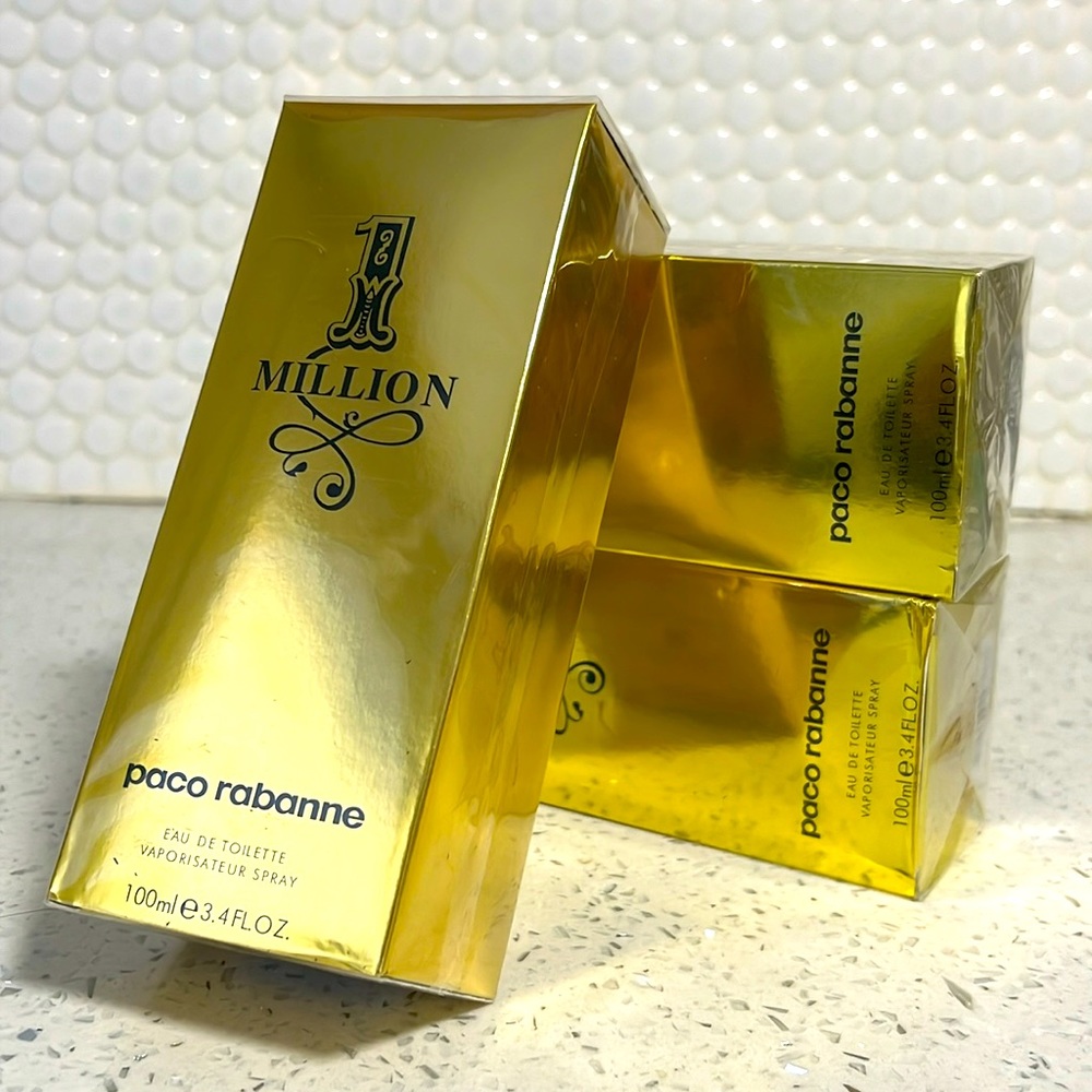 Paco Rabanne “ 1 Million “ Men’s Cologne 3.4 FL OZ.